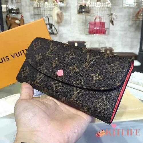 LOUIS VUITTON EMILIE WALLET Monogram  - 1