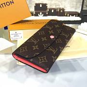 LOUIS VUITTON EMILIE WALLET Monogram  - 6