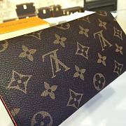 LOUIS VUITTON EMILIE WALLET Monogram  - 5