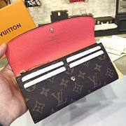 LOUIS VUITTON EMILIE WALLET Monogram  - 4