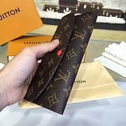 LOUIS VUITTON EMILIE WALLET Monogram orange - 6
