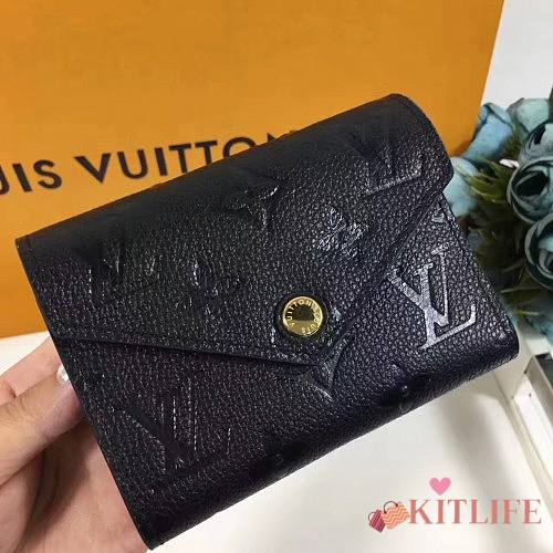 LOUIS VUITTON VICTORINE WALLET M64060 Black - 1