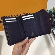 LOUIS VUITTON VICTORINE WALLET M64577 Navy Blue / Red - 5