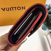 LOUIS VUITTON VICTORINE WALLET M64577 Navy Blue / Red - 6