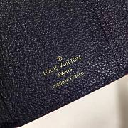 LOUIS VUITTON VICTORINE WALLET M64577 Navy Blue / Red - 2