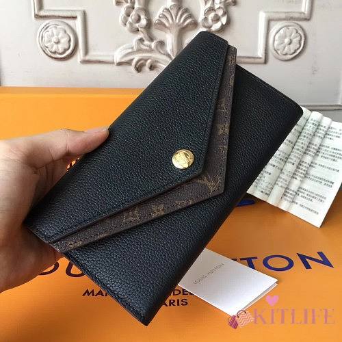 LOUIS VUITTON WALLET BLACK - 1