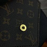 LOUIS VUITTON BLACK WALLET  - 5