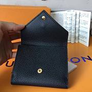 LOUIS VUITTON BLACK WALLET  - 3