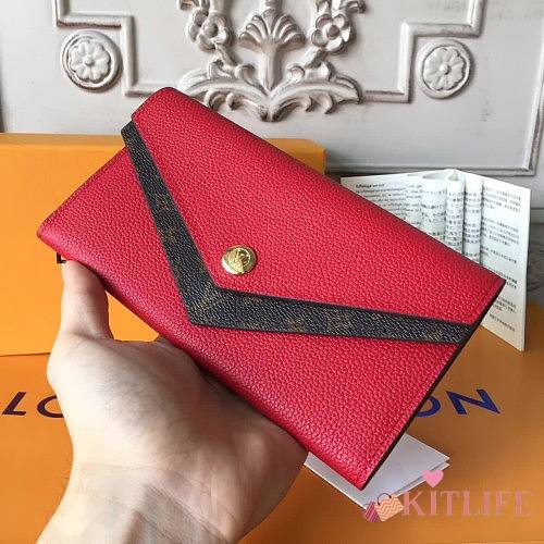 LOUIS VUITTON WALLET RED - 1