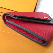 LOUIS VUITTON WALLET RED - 4