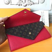 LOUIS VUITTON WALLET RED - 3