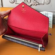 LOUIS VUITTON WALLET RED - 2