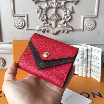 LOUIS VUITTON RED WALLET 