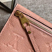LOUIS VUITTON PINK COIN PURSE  - 3