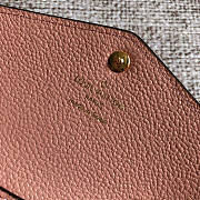 LOUIS VUITTON PINK COIN PURSE  - 4