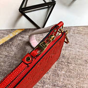 LOUIS VUITTON POCHETTE MÉLANIE MM RED - 6