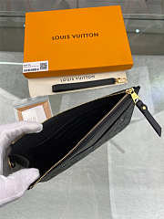 LOUIS VUITTON POCHETTE MÉLANIE MM M68705 BLACK  - 6