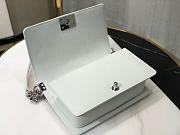 Forubags Chanel White Boy Bag #67086 25cm - 6