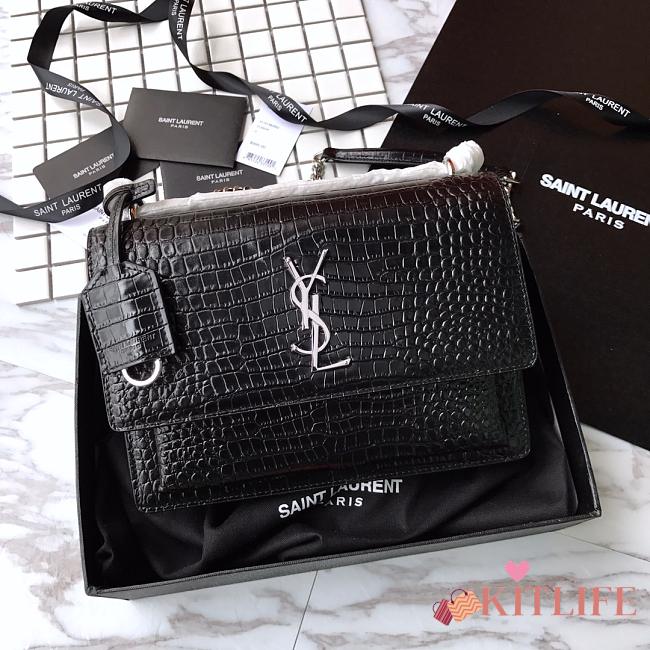 Forubags YSL Black Crocodile leather Sunset #441971 - 1
