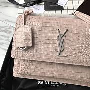 Forubags YSL Pink Crocodile leather Sunset #441971 - 2