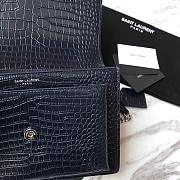 Forubags YSL Blue Crocodile leather Sunset #441971 - 4