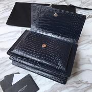 Forubags YSL Blue Crocodile leather Sunset #441971 - 3