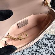 Gucci GG marmont mini #476433 dusty pink 16.5*10.2*5.1 cm - 6