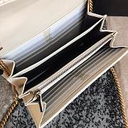 Gucci GG marmont #474575 creamy-white 20cm - 3
