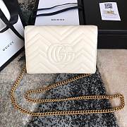 Gucci GG marmont #474575 creamy-white 20cm - 6