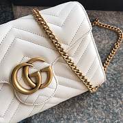 Gucci GG marmont #474575 creamy-white 20cm - 5