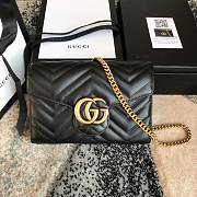 Gucci GG marmont #474575 black 20cm - 1