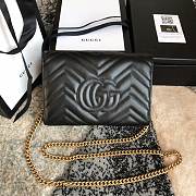 Gucci GG marmont #474575 black 20cm - 2