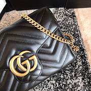 Gucci GG marmont #474575 black 20cm - 6