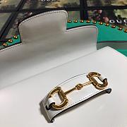 Forubags Gucci 1955 Horsebit Small Shoulder Bag 25cm White - 2