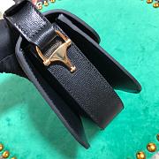 Forubags Gucci 1955 Horsebit Small Shoulder Bag 21cm Black - 2