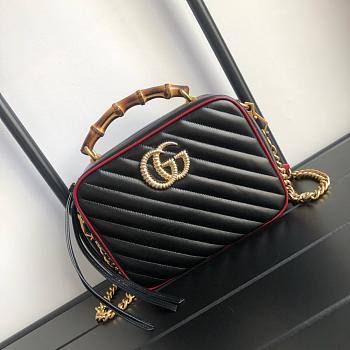  BUYMA GUCCI GG Marmont 2020 SS #602270 BLACK 22CM