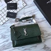  Forubags YSL Green Crocodile Leather Sunset #441971 - 1