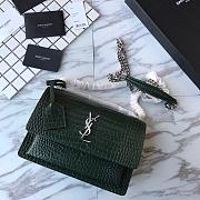  Forubags YSL Green Crocodile Leather Sunset #441971 - 4