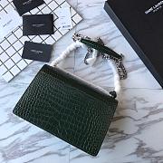  Forubags YSL Green Crocodile Leather Sunset #441971 - 3