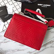 Forubags YSL Red Crocodile Leather Sunset #441971 - 3
