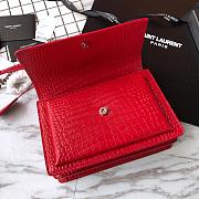 Forubags YSL Red Crocodile Leather Sunset #441971 - 4