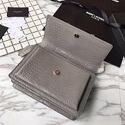 Forubags YSL Grey Crocodile Leather Sunset #441971 - 5