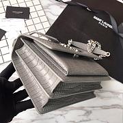 Forubags YSL Grey Crocodile Leather Sunset #441971 - 2