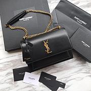 Forubags YSL Black Smooth Leather Sunset #441971 - 1