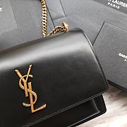 Forubags YSL Black Smooth Leather Sunset #441971 - 3