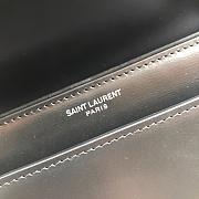 Forubags YSL Black Smooth Leather Sunset #441971 with silver hardware - 5