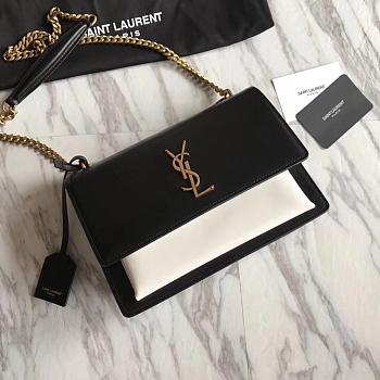 Forubags YSL Black&White Smooth Leather Sunset #441971 