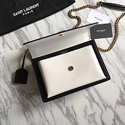 Forubags YSL Black&White Smooth Leather Sunset #441971  - 4