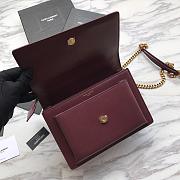 Forubags YSL Burgundy Smooth Leather Sunset #441971 - 2