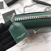 Forubags YSL Green Smooth Leather Sunset #441971 - 4